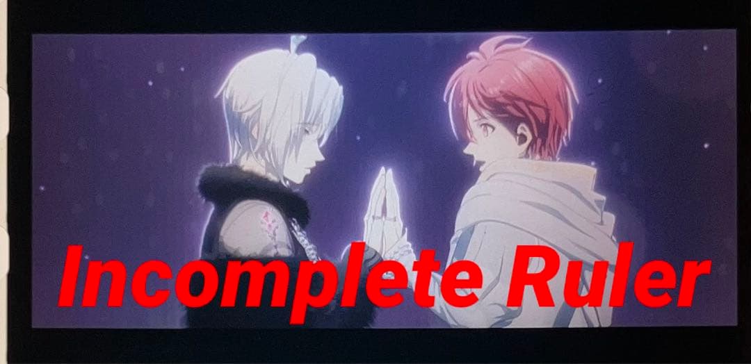 アイドリッシュセブン 特典 フィルム Incomplete Ruler 2枚