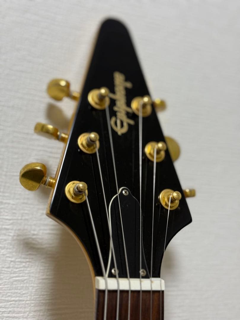 ギター Epiphone 1958 Korina Flying V