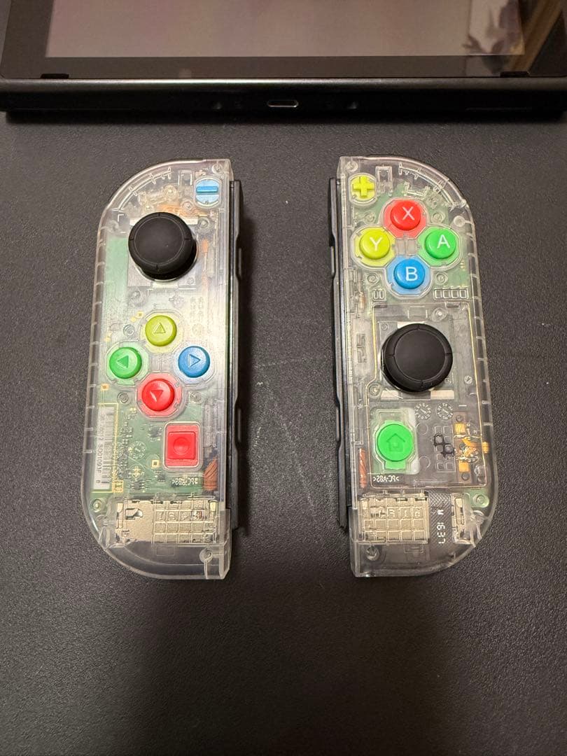 Nintendo Switch 本体 透明ジョイコン