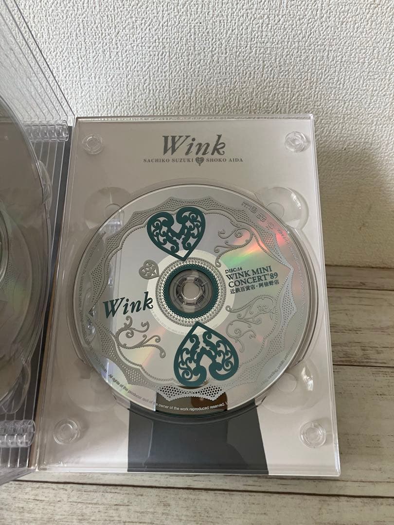 Wink ウインク ヴィジュアル全集　1988-1996 DVDBOX 14枚