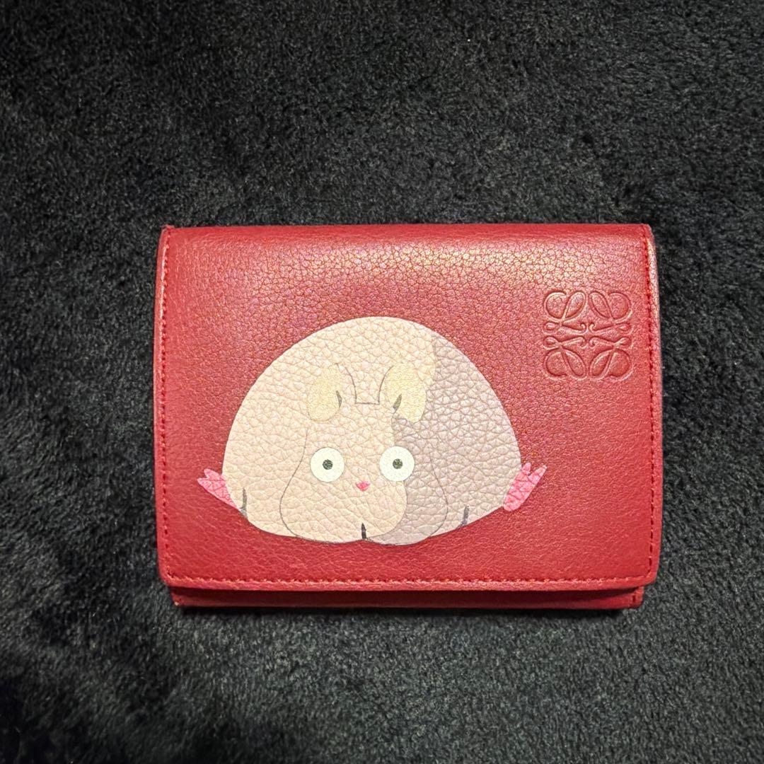 ジブリ　ロエベ　財布