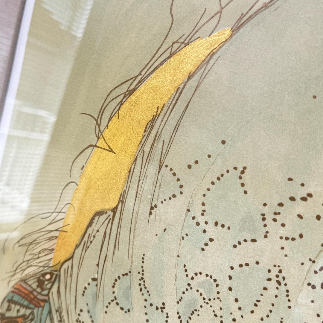 天野喜孝 騎神来たりぬ DX 版画 リトグラフ 限定350