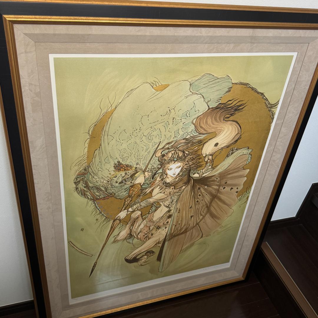 天野喜孝 騎神来たりぬ DX 版画 リトグラフ 限定350