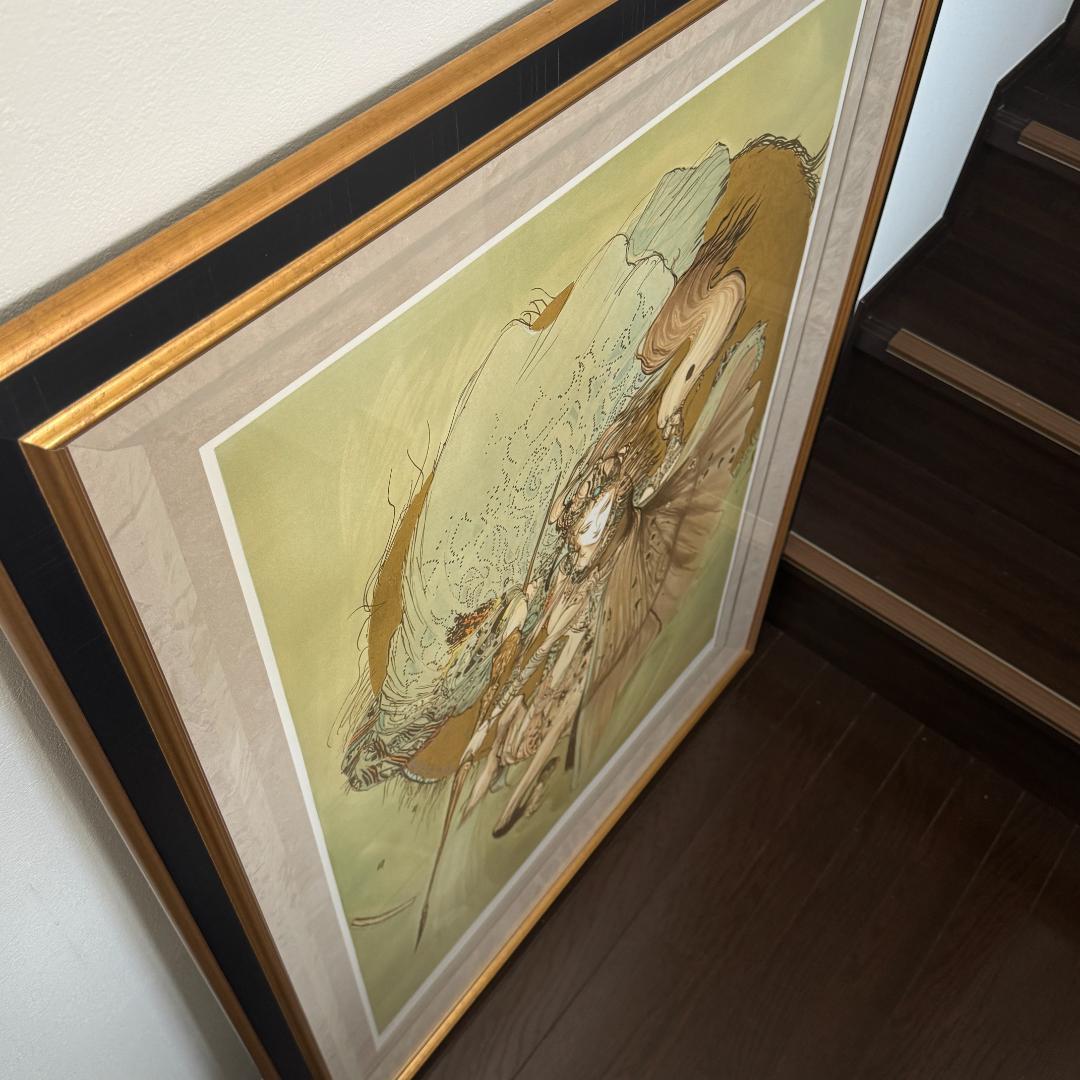 天野喜孝 騎神来たりぬ DX 版画 リトグラフ 限定350