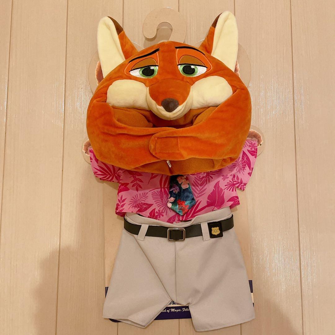 ユニベアシティ ズートピア ニック・ワイルド コスチューム ハワイアンシャツ