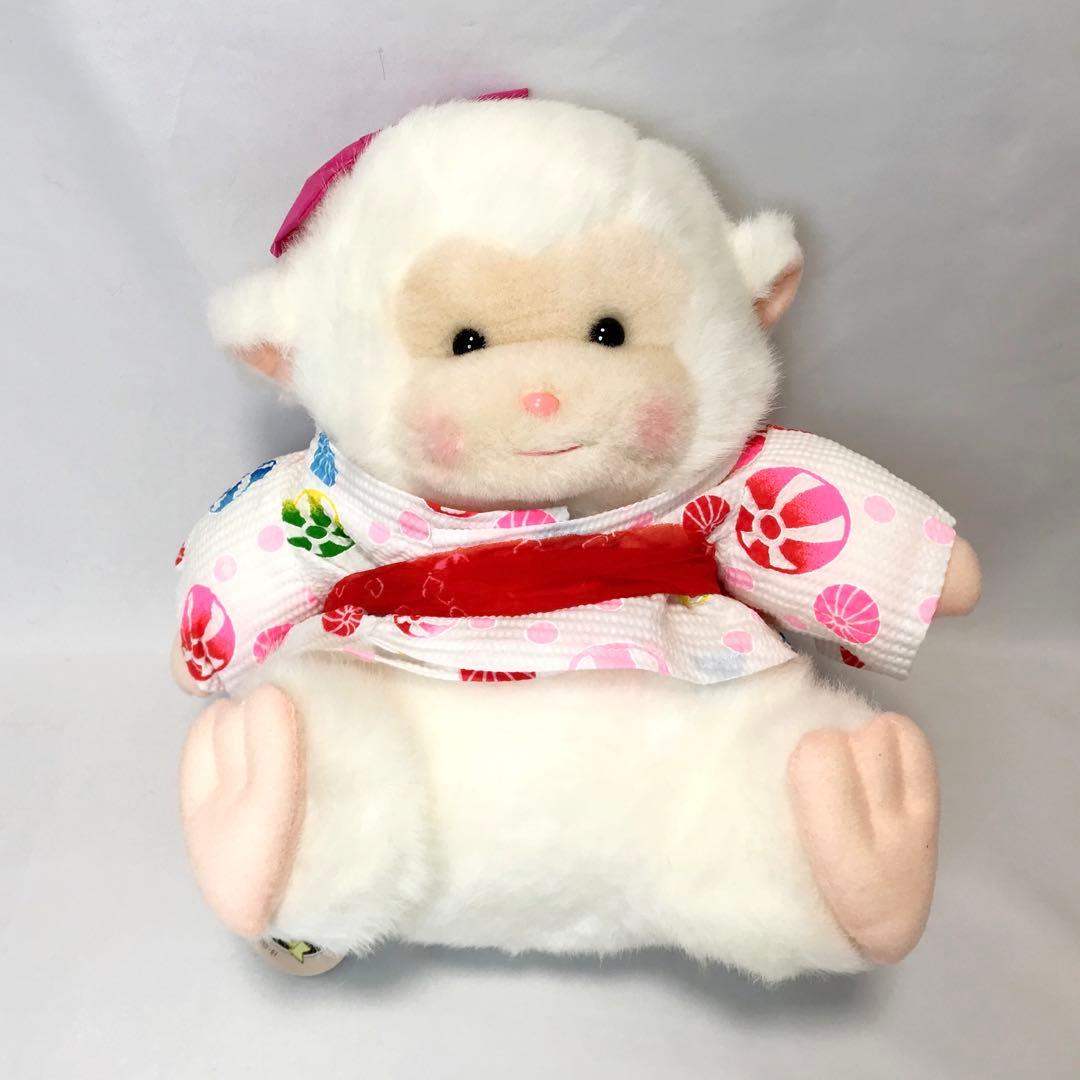 ぬいぐるみの三英　サル　ぬいぐるみ　昭和レトロ