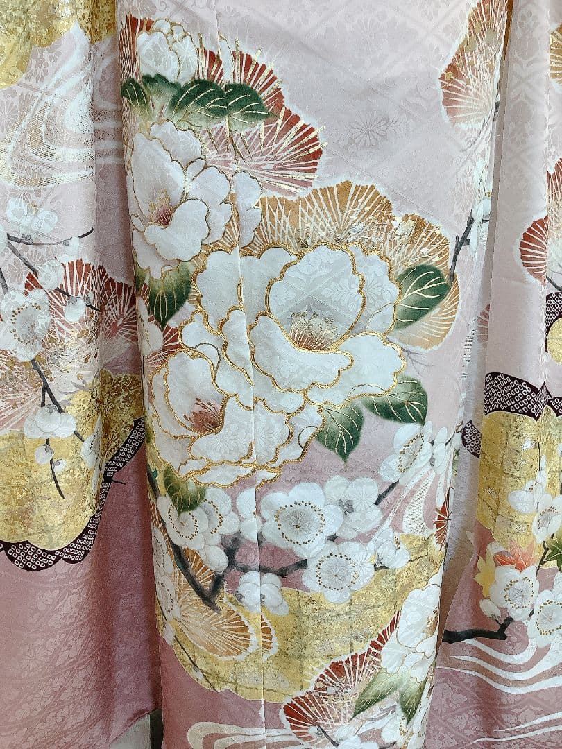 マーベラス3044　振袖のみ　くすみピンク