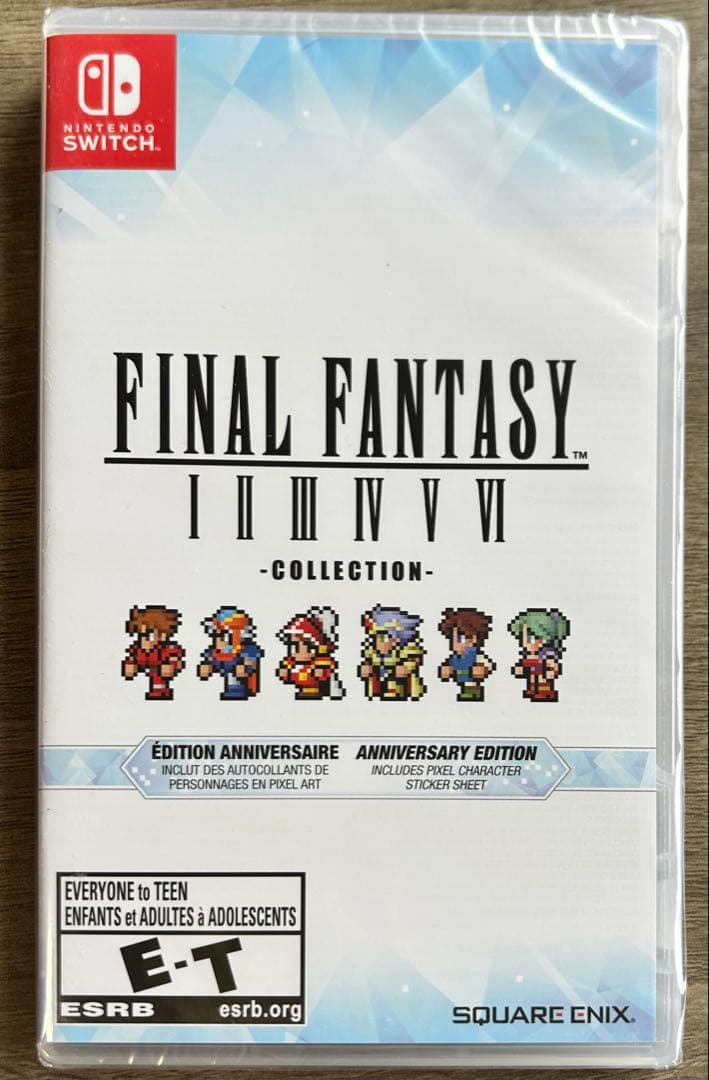 【新品未開封】ファイナルファンタジー I-VI ピクセルリマスター