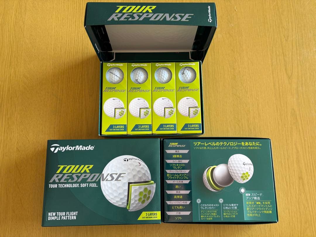 【新品】TaylorMade Tour Response ゴルフボール