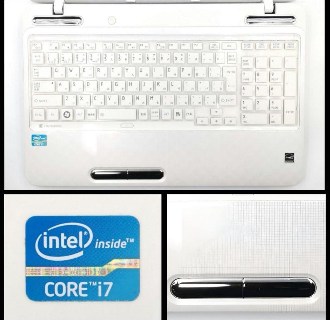 TOSHIBA 最速Core i7 Windows11 ノートパソコン SSD