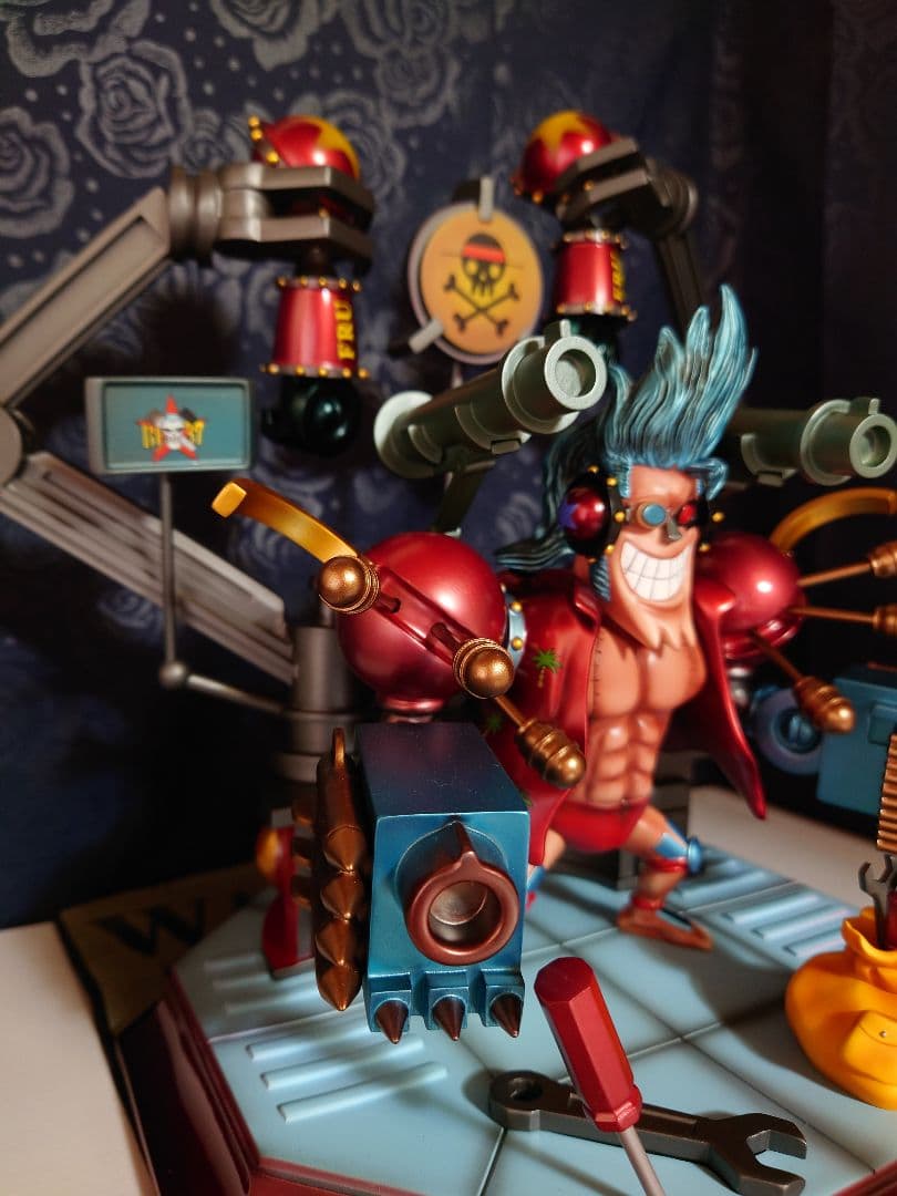 ONEPIECE ワンピース　フランキー スタジオ ガレージキット塗装完成品