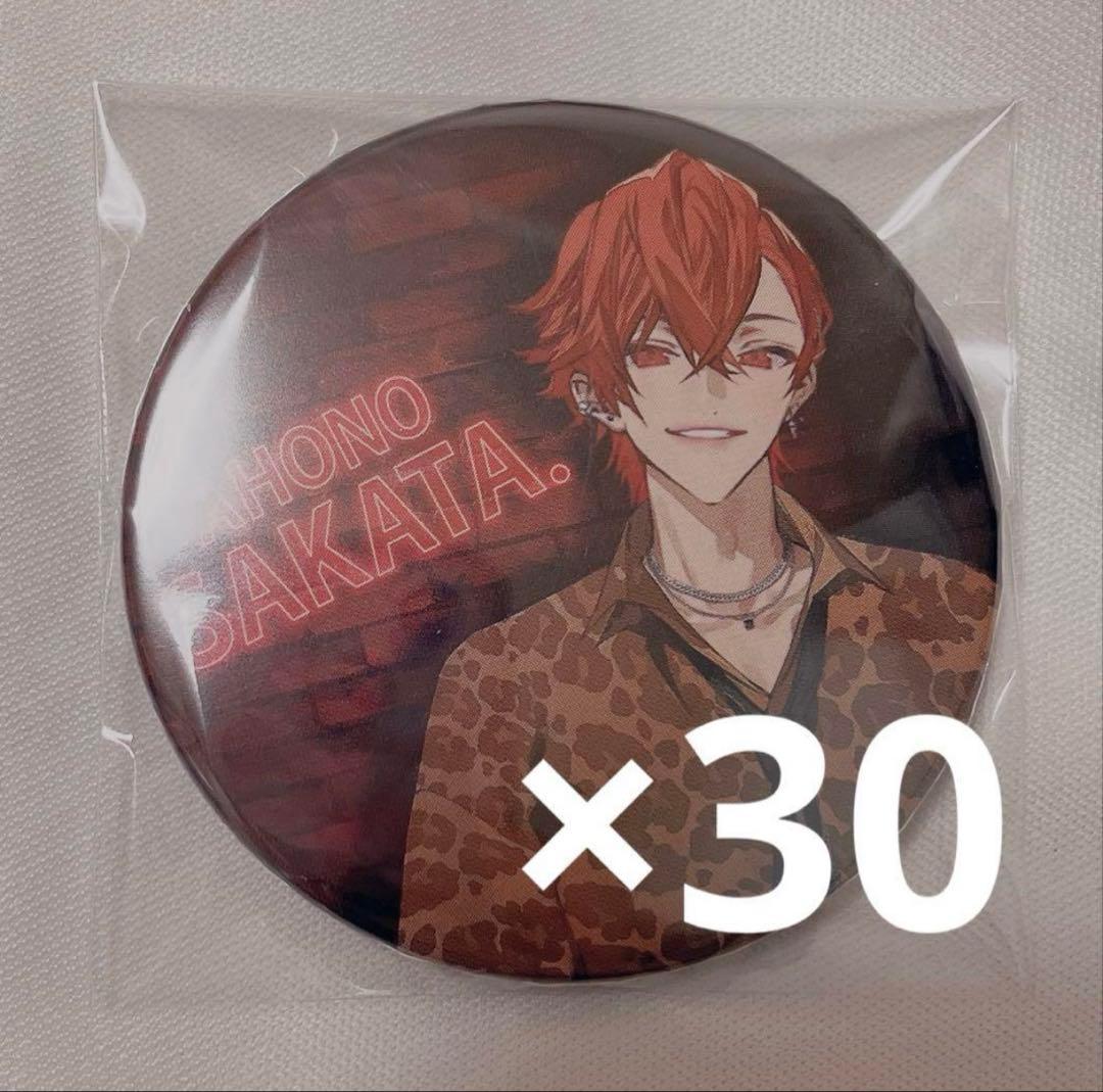 浦島坂田船 あほの坂田 となりの坂田 しまさか RED 等身 缶バッジ