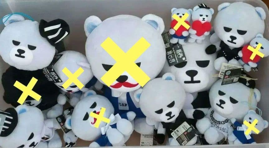 【単品購入可】BIGBANG YG KRUNKグッズセット