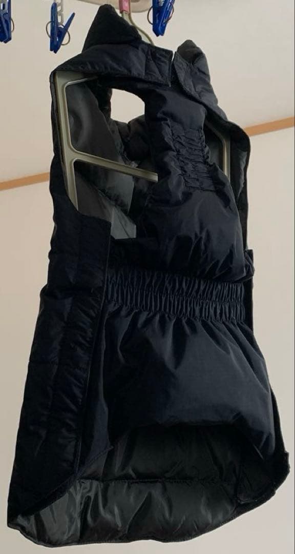 犬用　NANGA ドッグダウンウェア　サイズXL ブラック　犬服　ダウンベスト