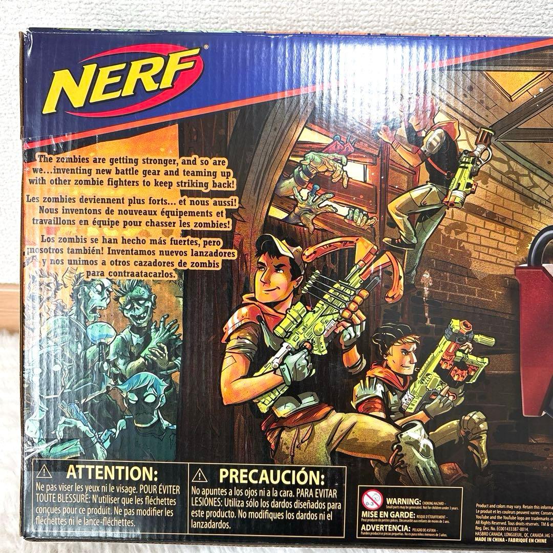 新品 未開封 ナーフ ゾンビストライクブラスター DOOMINATOR