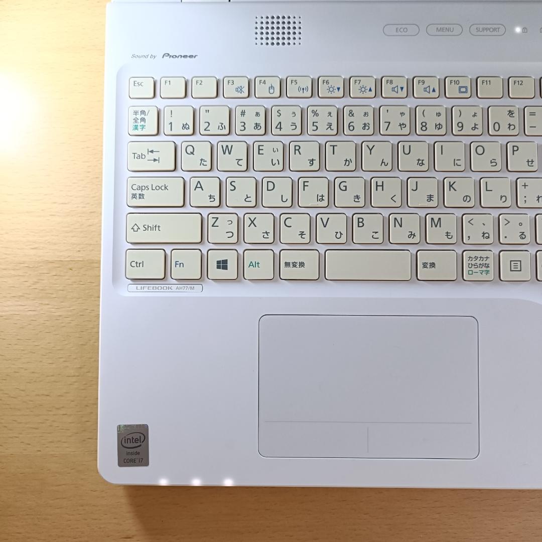 ノートPC Core i7 Windows11 SSD メモリ16GB 富士通