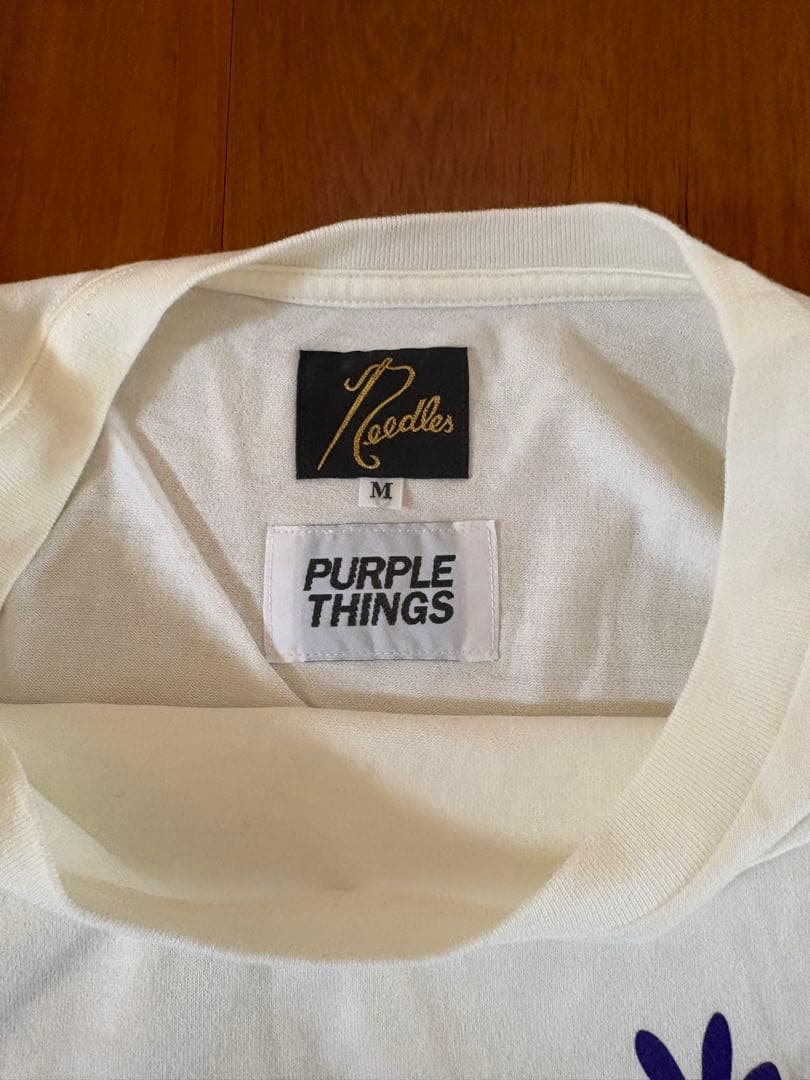 Needles × purple things Tシャツ