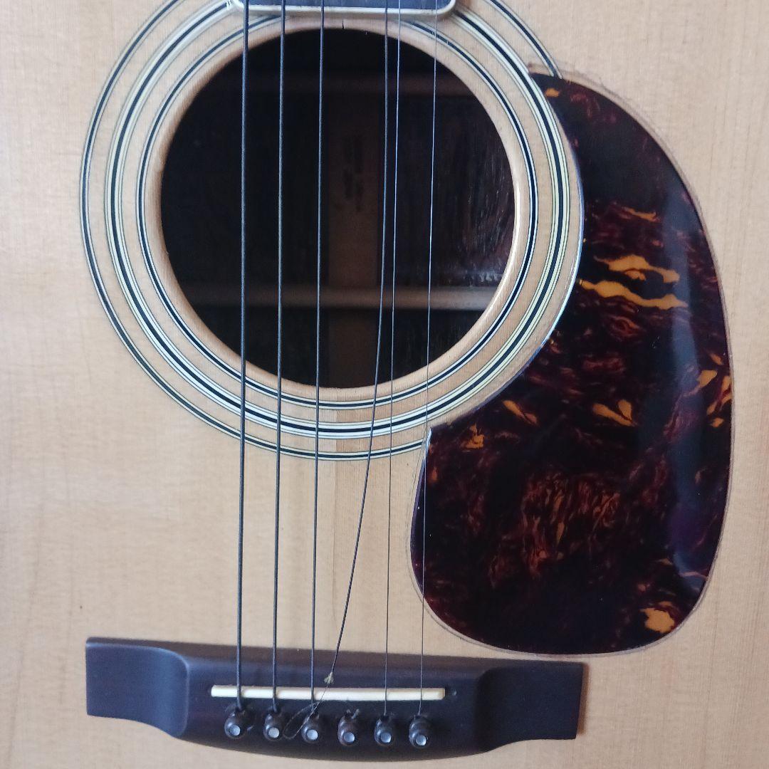 【DaiDai】希少 全音 田村宏作 80号 フォークギター ケース付き