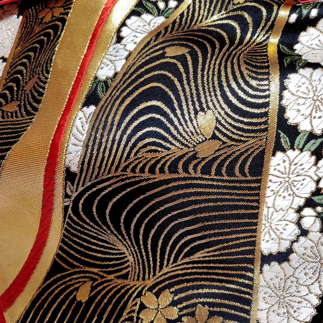 振袖フルセット(8点)・成人式・古典柄・寿光織・モダン