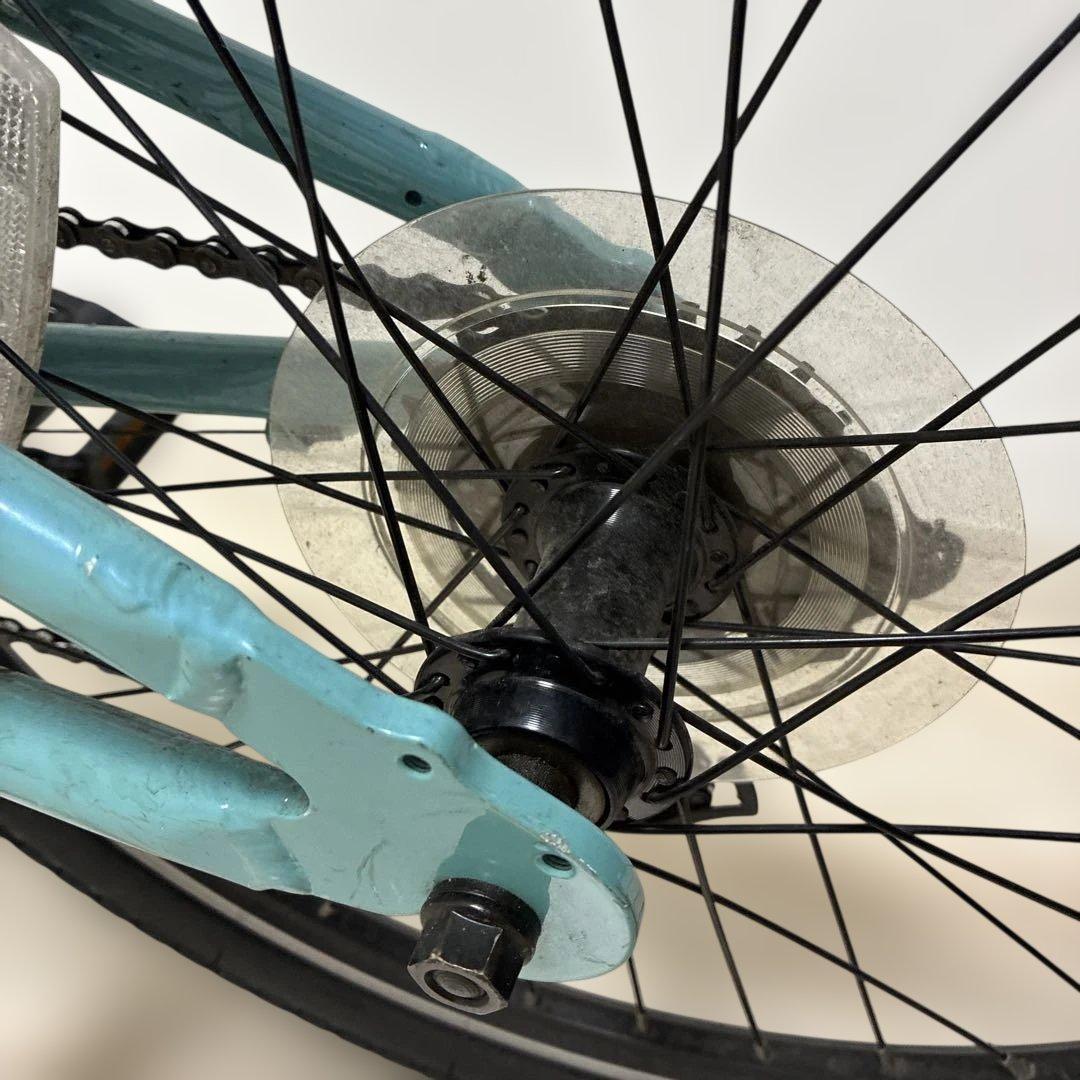 Bianchi ビアンキ　水色　ジュニア自転車　２０インチ　引き取り限定