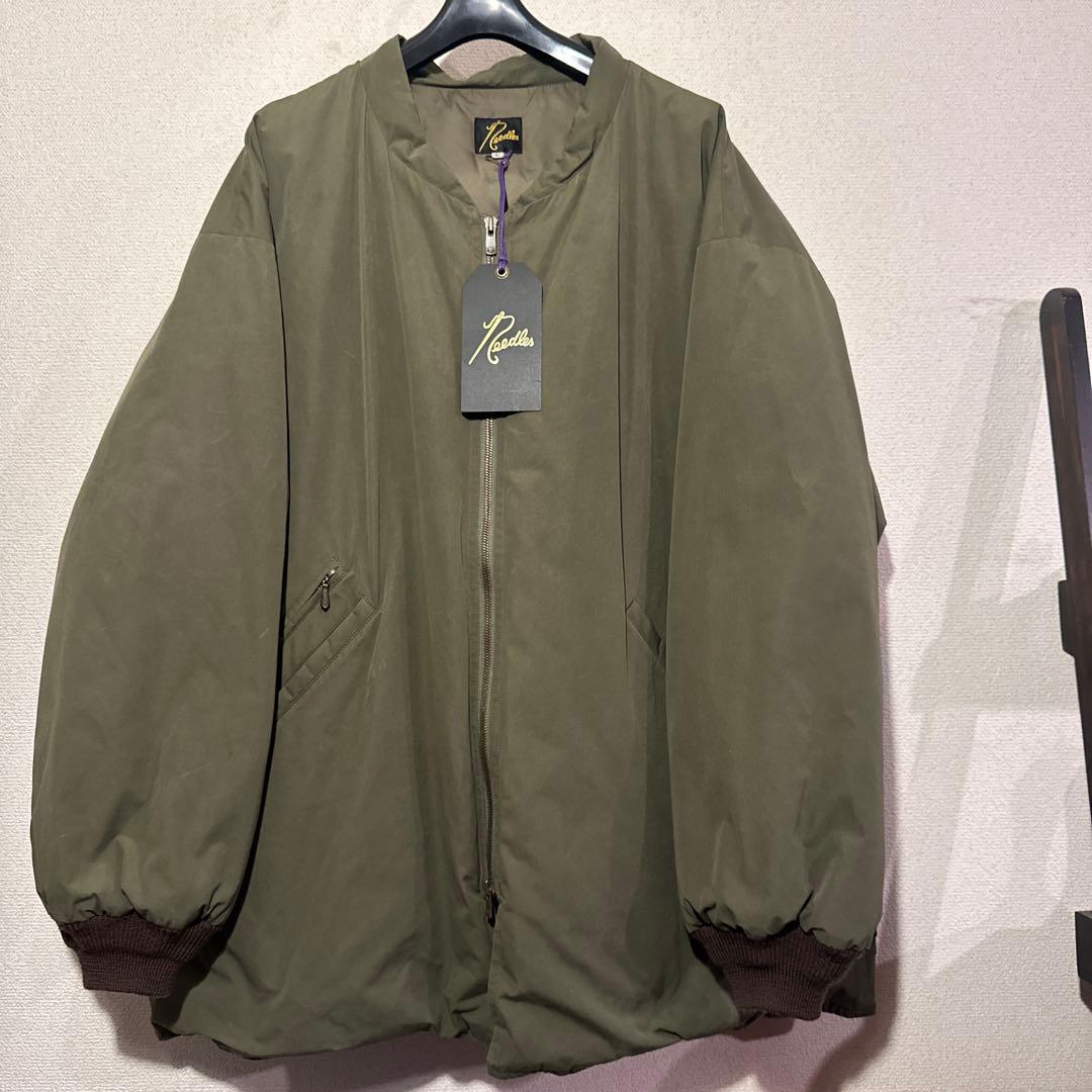入手困難⭐︎Needles Sur Coat ダウン　スタンドカラー　カーキ　L
