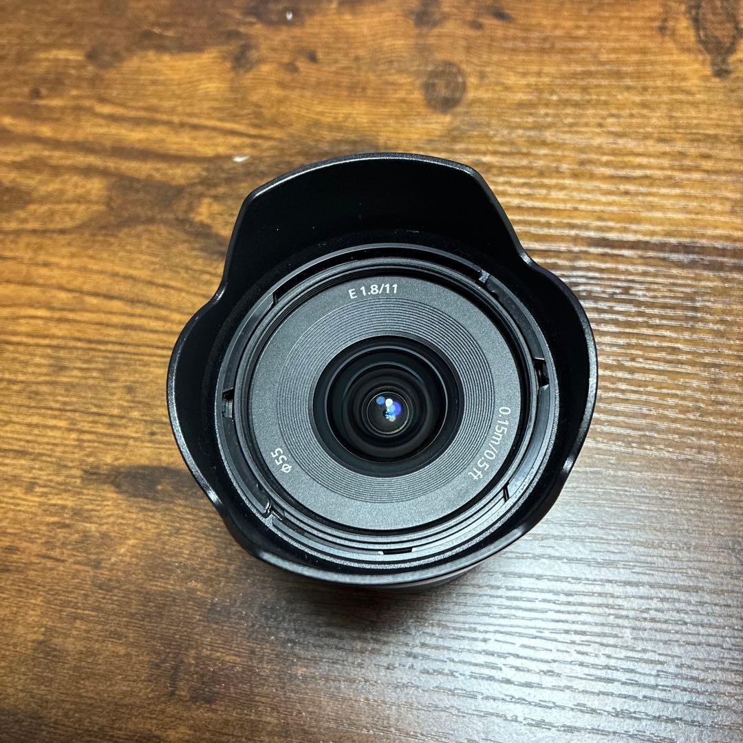 SONY 広角単焦点レンズAPS-C E 11m F1.8 Eマウント純正レンズ