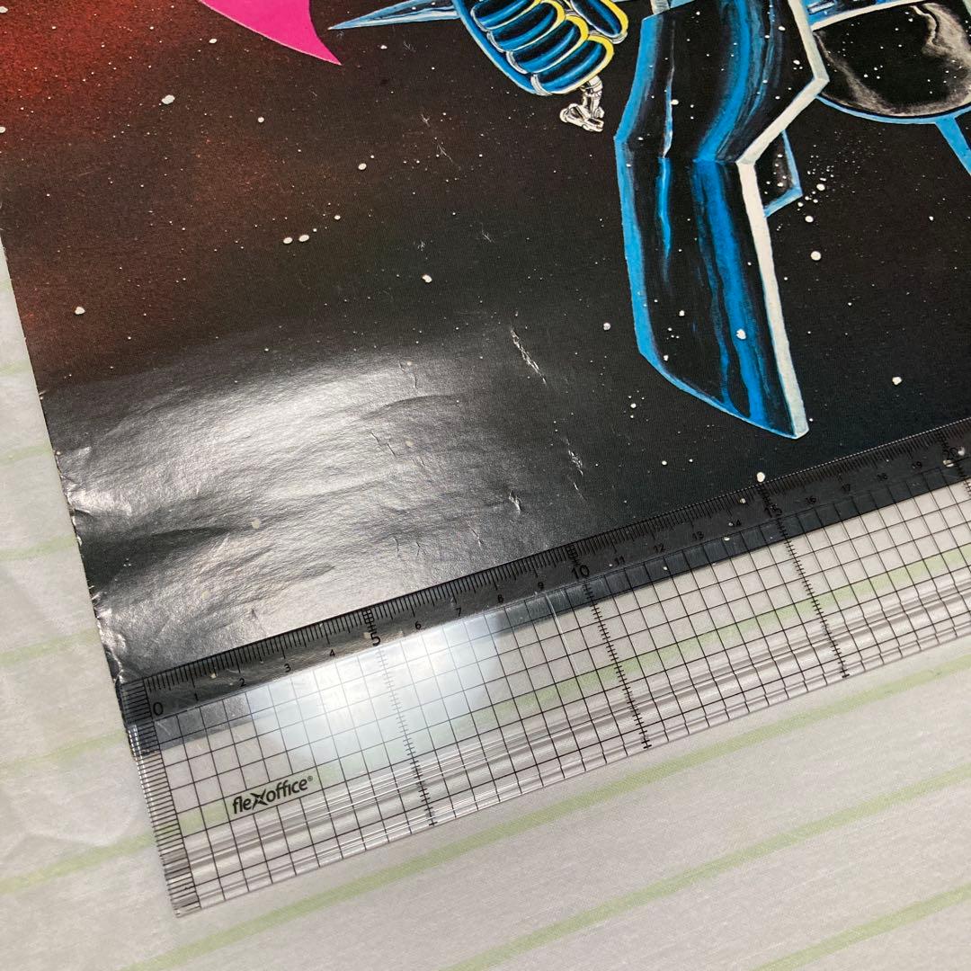 マジンガーz 永井豪　ポスター　当時物　昭和レトロ