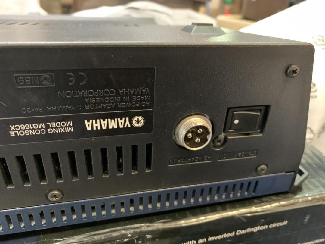 ① YAMAHA 　ミキサー ヤマハ　SER JCQZ01050　MG166CX