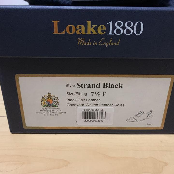 ☆美品☆Loakセミブローグジョンロブサントーニカルミナベニーニョ