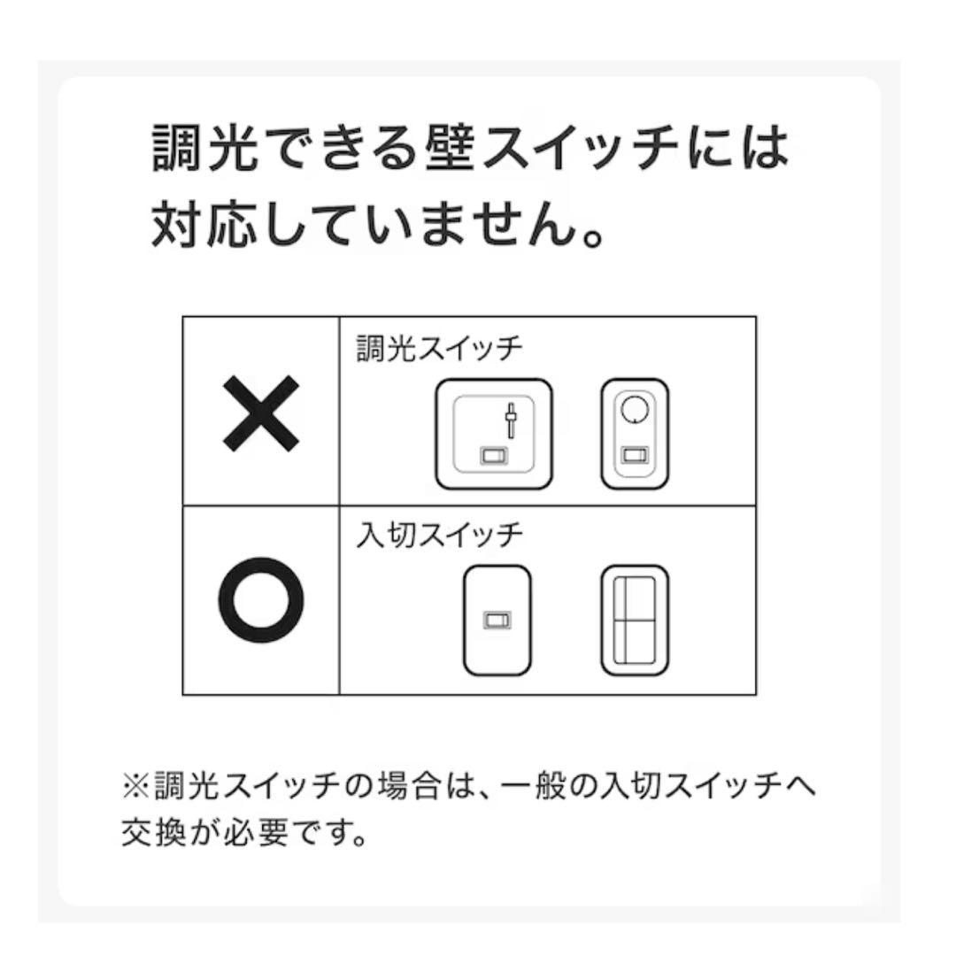 ニトリ4灯シーリングライト YP-S4