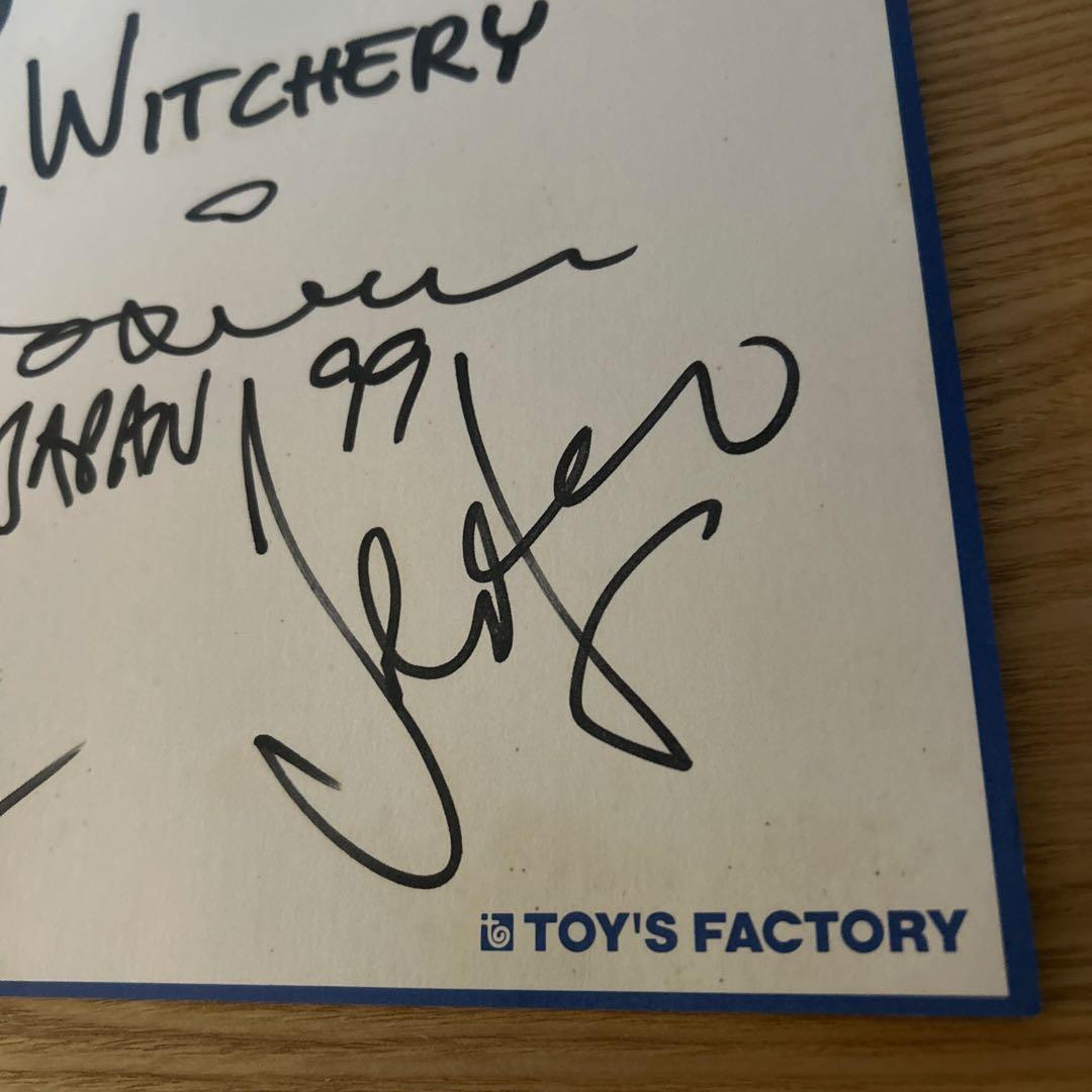 Witchery ウィッチリー　直筆サイン 1999年12月