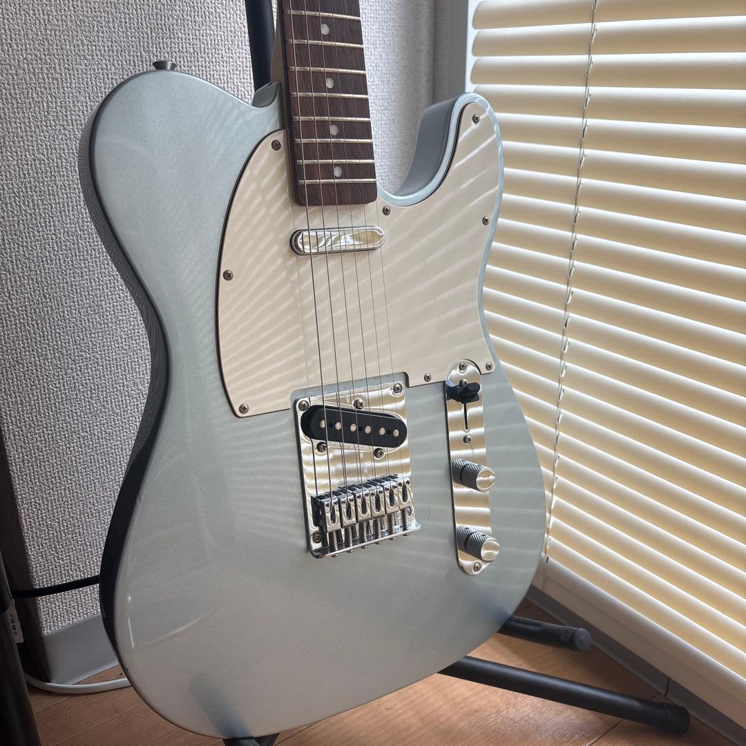 限定色シルバー squier affinity テレキャスター
