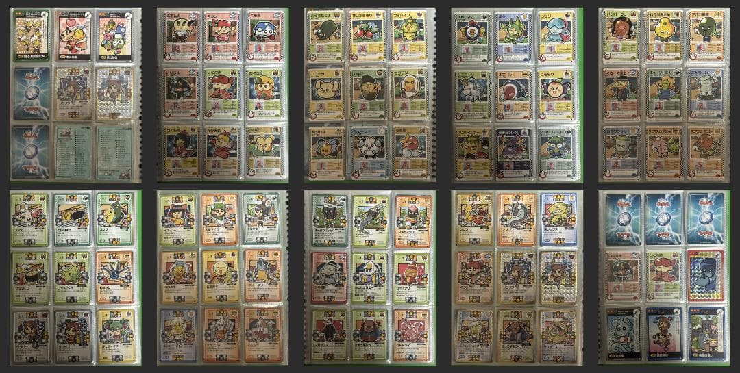 むてん丸カード　1000枚超（弾248種、章352種、Z/X42種）＋大百科
