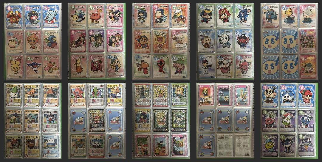 むてん丸カード　1000枚超（弾248種、章352種、Z/X42種）＋大百科