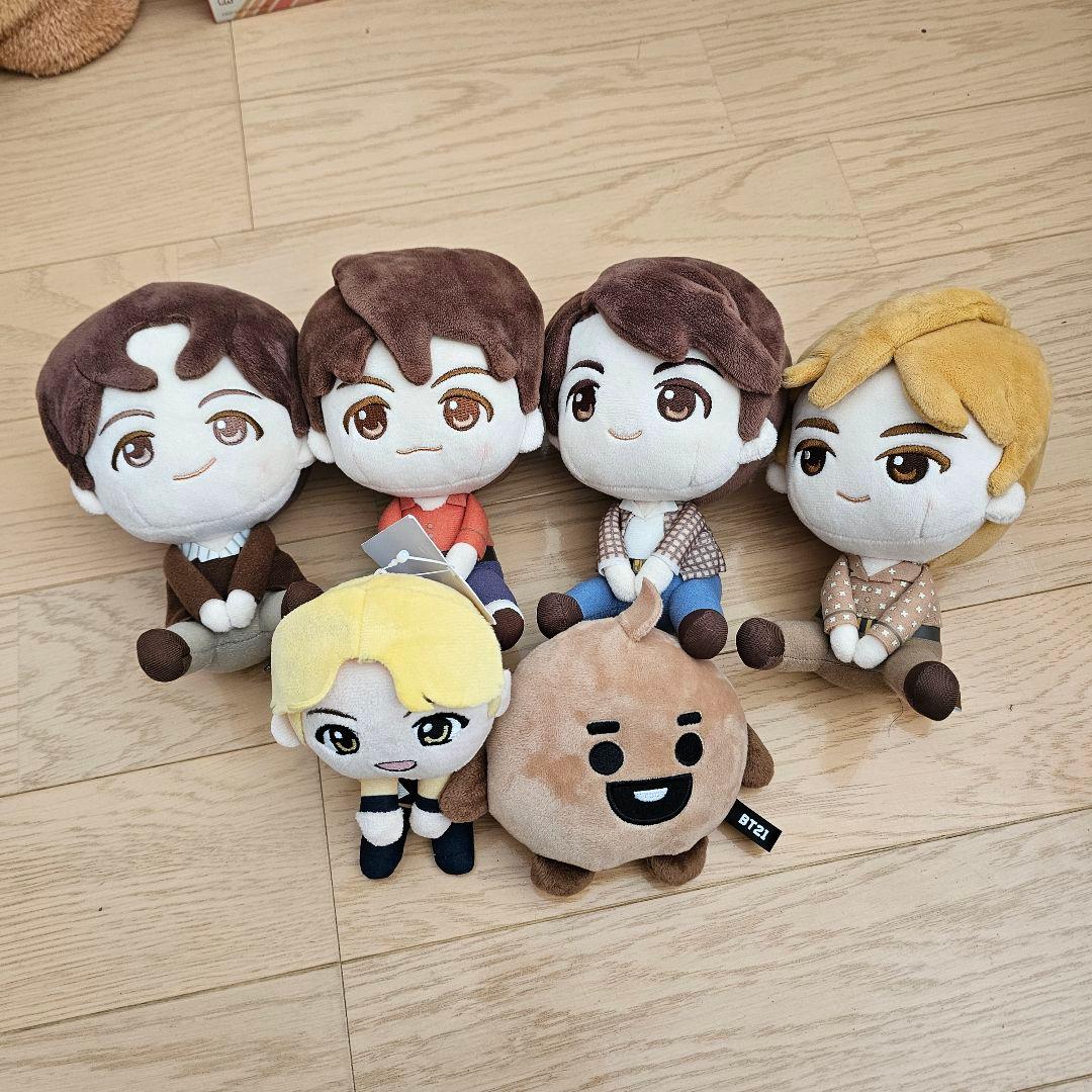 TinyTANねんどろいど、ぬいぐるみ、BT21ぬいぐるみ、その他まとめ売り
