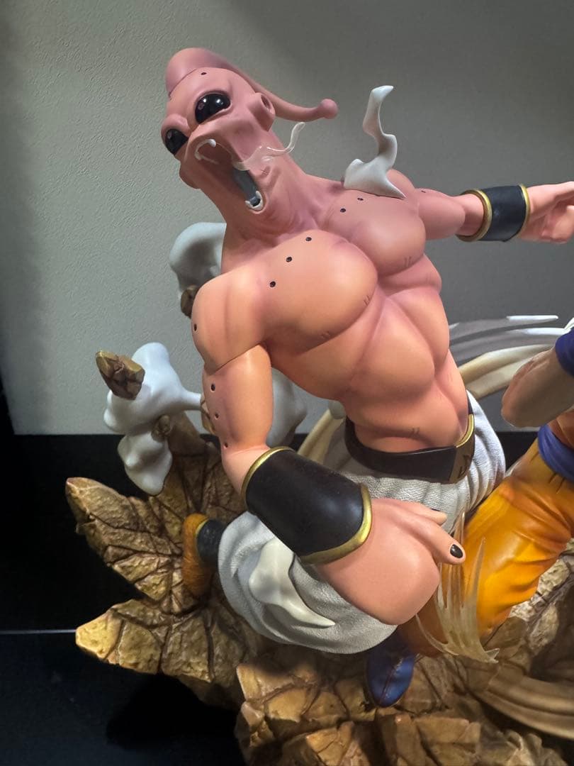 templeスタジオ　悟飯VSブウ　ガレキ　塗装済み完成品