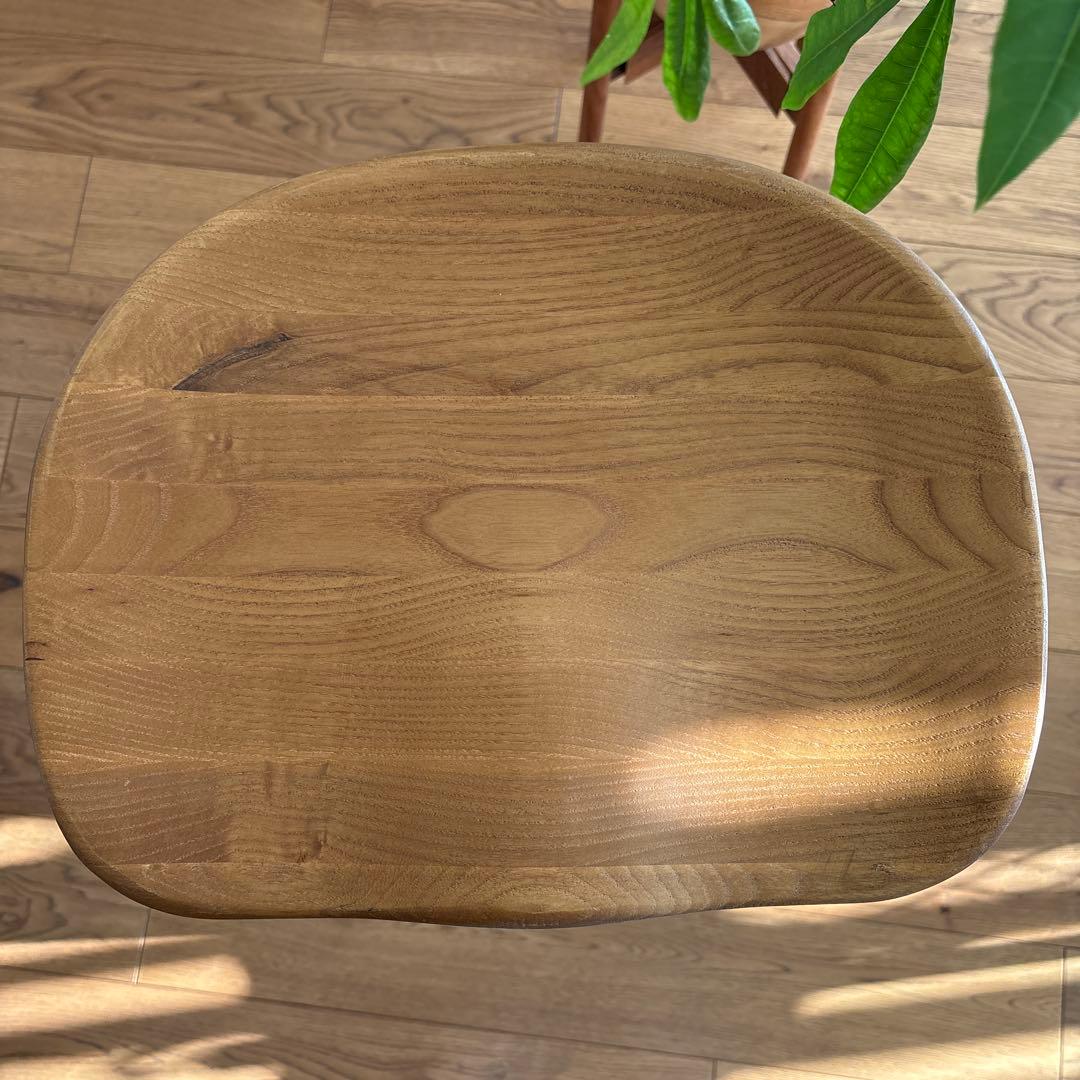 ⚠️aya⚠️アッシュ　バースツール　Zara  木製