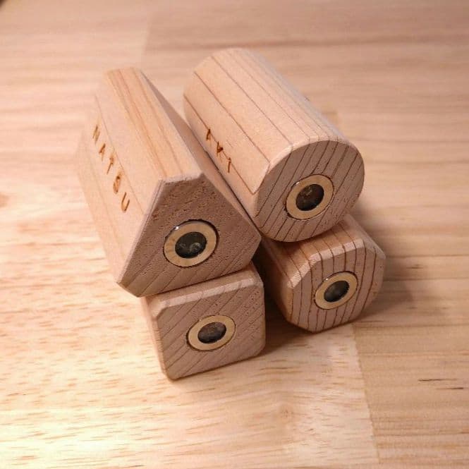 木製＊日本の四季の小さな万華鏡