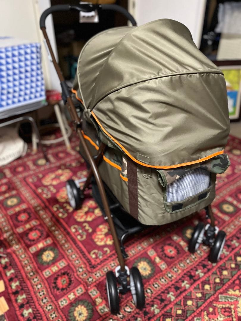 未使用 ペットカート 折りたたみ式　 大型犬　多頭　20kg OK☆