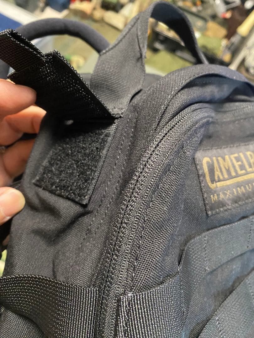 米軍　 CAMELBAK ブラックバックパック ハイドレーション付き