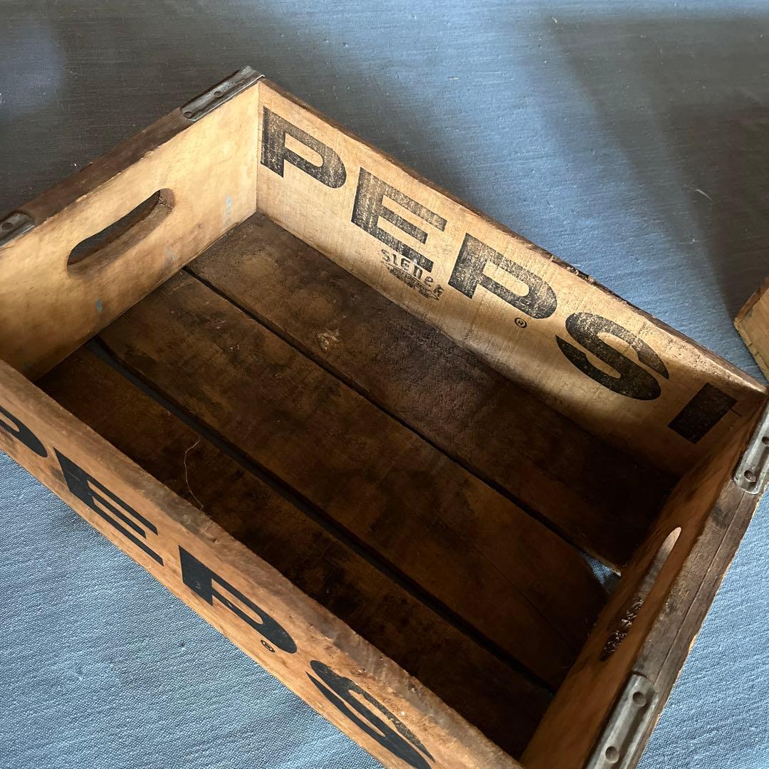 PEPSI ペプシ アンティーク　木箱