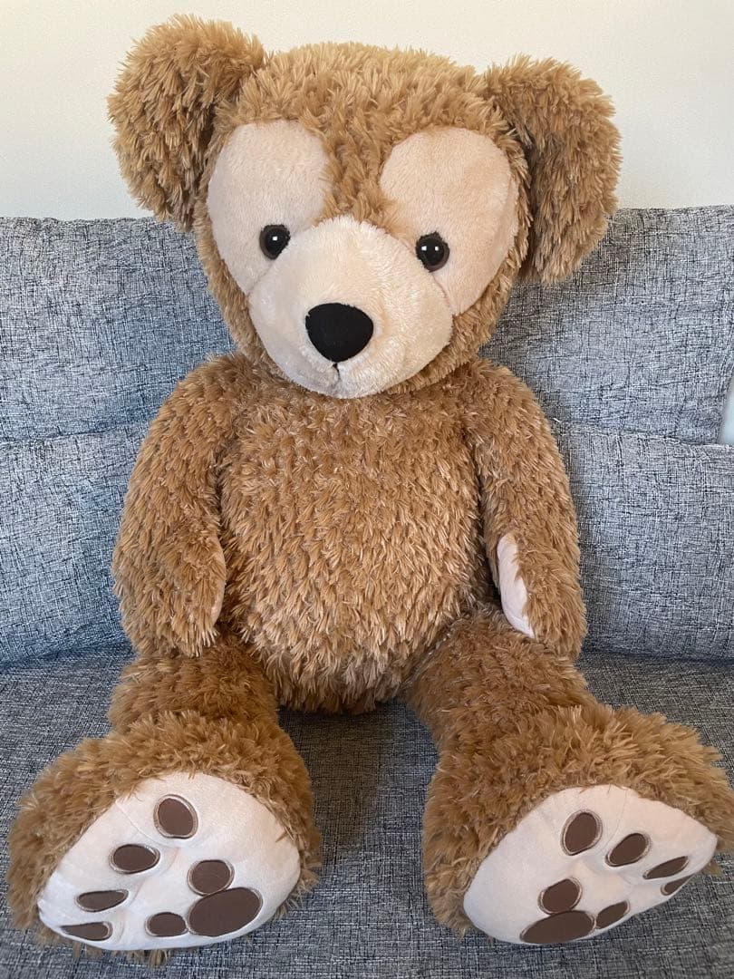 【美品】ダッフィー新Lサイズ　特大サイズ