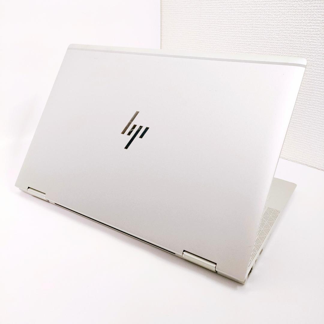 タッチパネル✨️第8世代i5/2in1/HP/SSD/カメラ付きノートパソコン