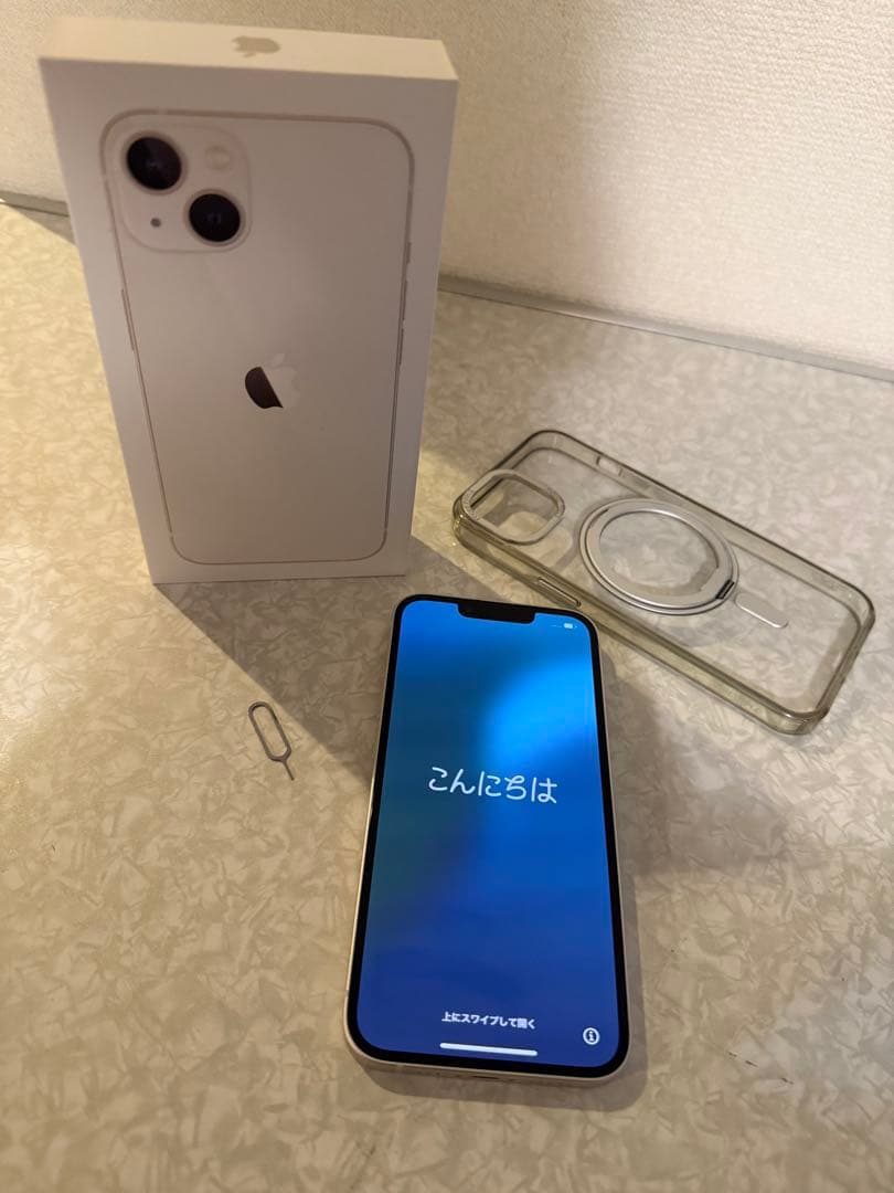 ア*ン様 iPhone13 512GB ホワイト SIMフリー ケース付き