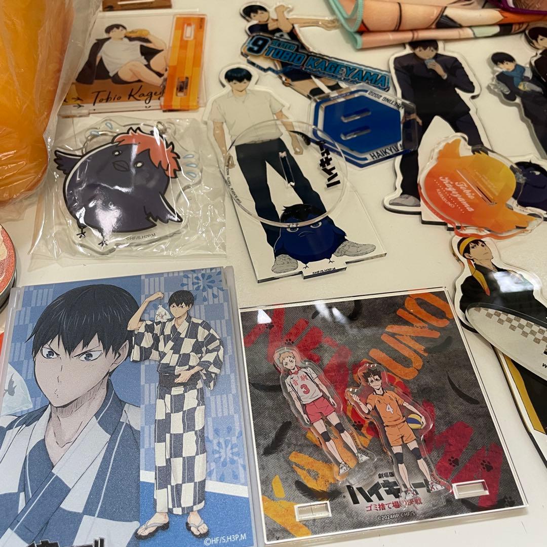 ハイキュー 影山 日向 アクスタ レア 映画 アニメイト アクキー まとめ