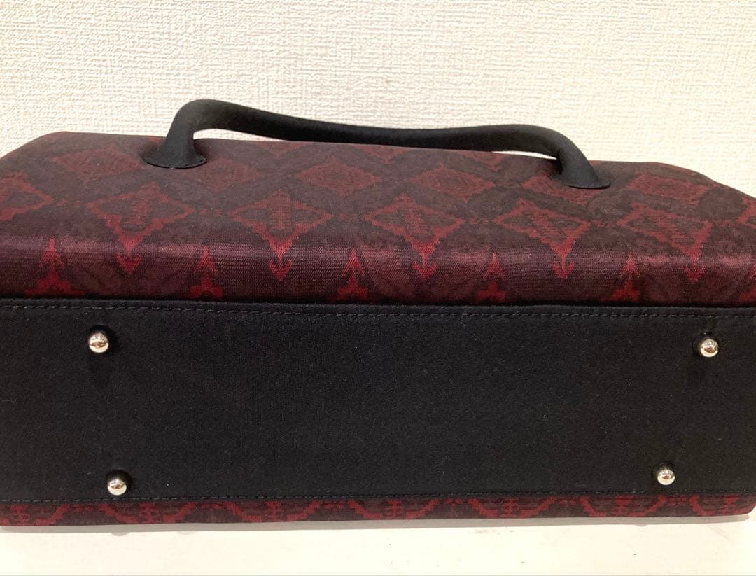 正絹経錦(たてにしき)利休和装バッグ