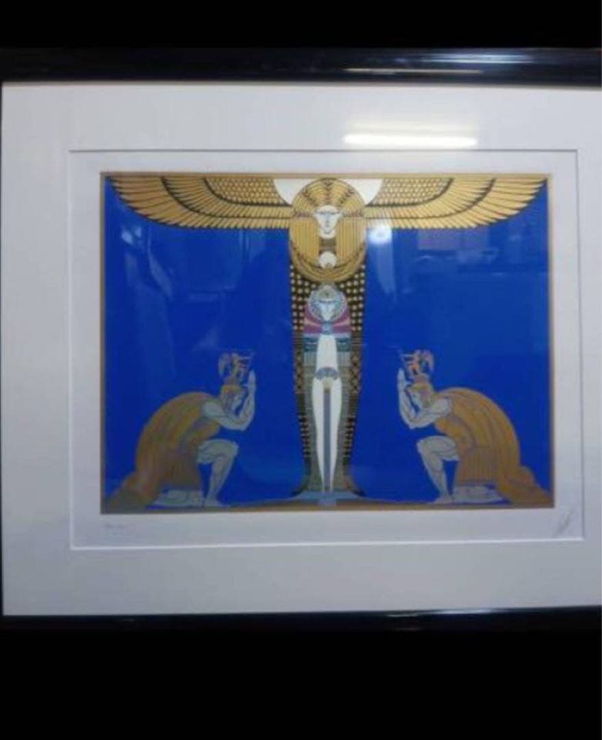 【大幅値下げ】 エルテ　シルクスクリーン　クレオパトラ　1986