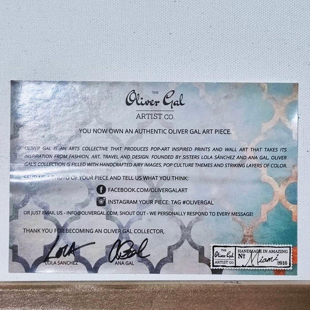 Oliver Gal 大型キャンバス Tiffany Suite 92×114