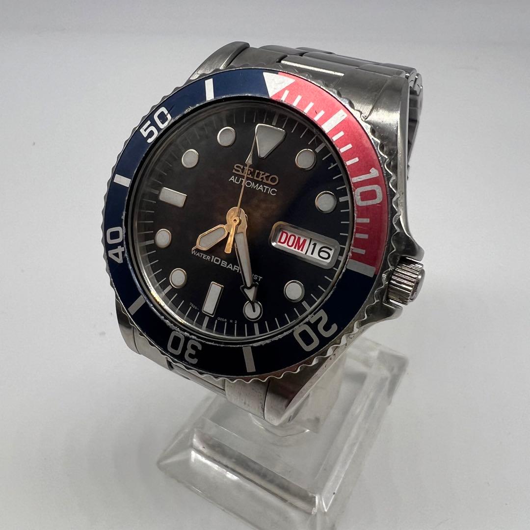 SEIKO ダイバー　自動巻き￼7S26-0050 ペプシ