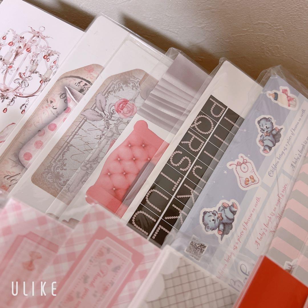 コラージュ素材 トレペ コラージュシート 紙モノ デザインペーパー まとめ売り